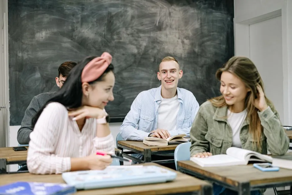 ドイツ語を学ぶ若者たち
